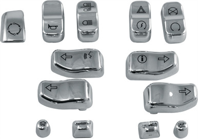 Harddrive Switch Caps Chr 14-Up 13 Piece - 0139-13