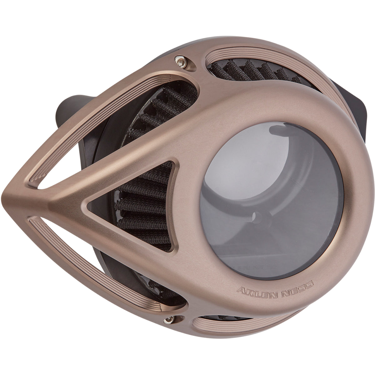 Arlen Ness Clear Tear Breather Air Cleaner - 600-004 For Harley Motorcycles 2017-2025