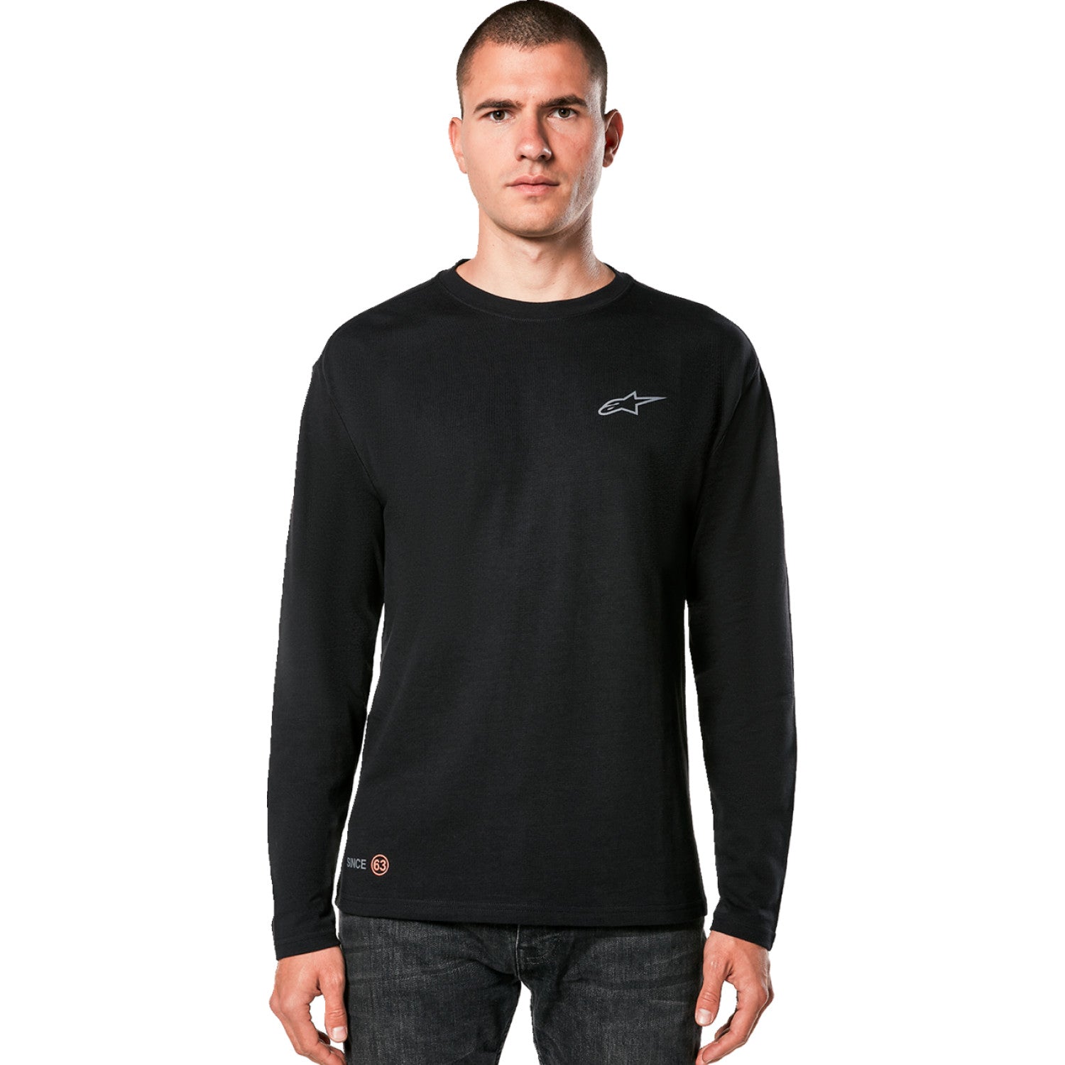 Alpinestars Inclinate Mesh Long-Sleeve T-Shirt - Black - 2XL 1214-73500-10-2XL