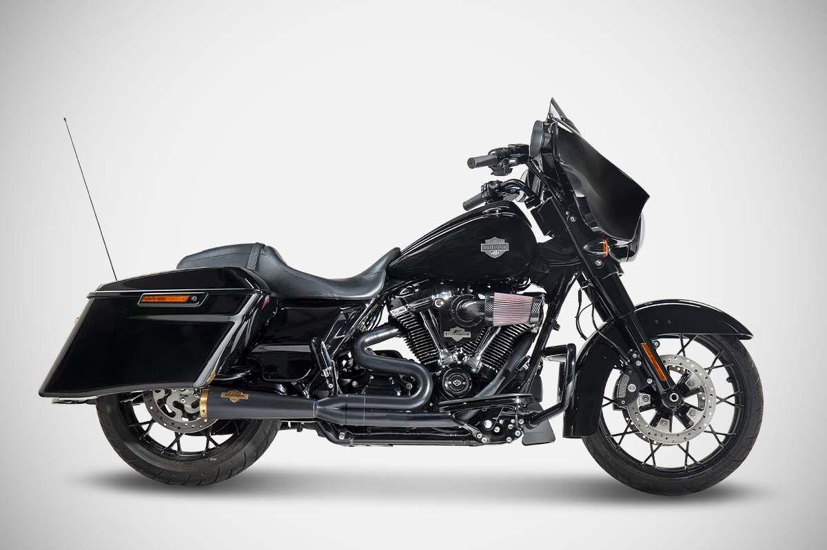 ZARD Exhaust Street Glide Special Full Kit 2:1 "120Th" Limited Edition