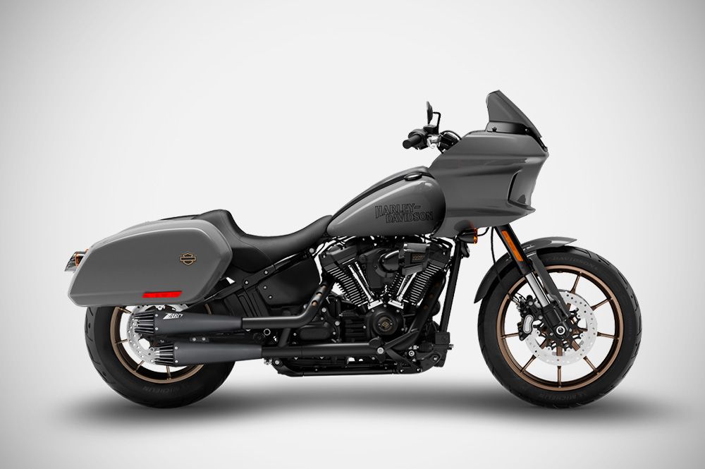 ZARD Slip-Ons "Avio" Exhaust Harley Davidson Low Rider ST 2017-2024
