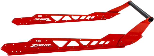 Zbroz Rear Bumper RED Lynx Shredder 4100 Series - K40-0823565-02 Lynx Shredder 4100 850 Turbo 2023-2025