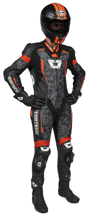Cortech Sector Pro Air Mens Leather Motorcycle 1-Pc Suit