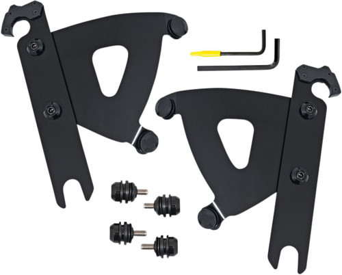 Memphis Shades Road Warrior Black Trigger-Lock Mounting Kit (MEB2053)