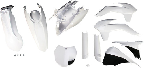 Acerbis White/Black Full Body Plastic Kit (2314330002)