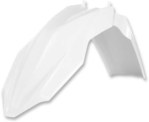 Acerbis White Plastic Front Fender (2393390002)