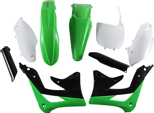 Acerbis Green/White/Black Full Body Plastic Kit (2250453593)