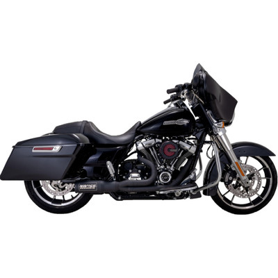 Vance & Hines 2017-2023 Harley-Davidson Electra Glide Ultra Limited FLHTK Hi-Output RR Exhaust System - Matte Black