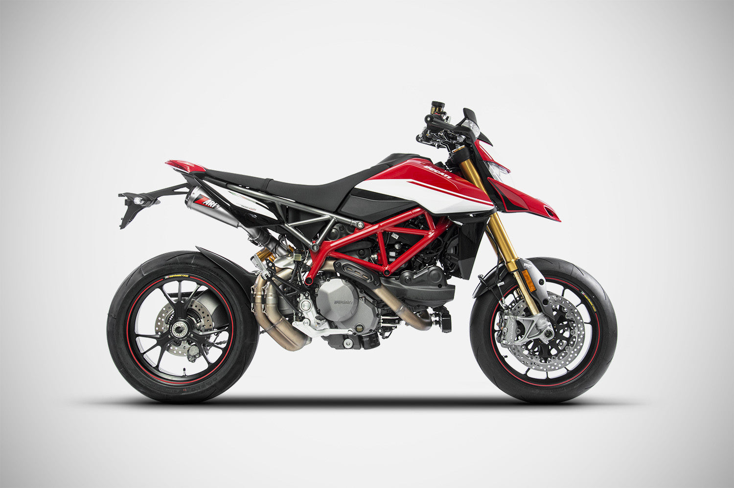 ZARD Exhaust Slip-On "Top Gun" Ducati Hypermotard 950/Sp 2019-2023