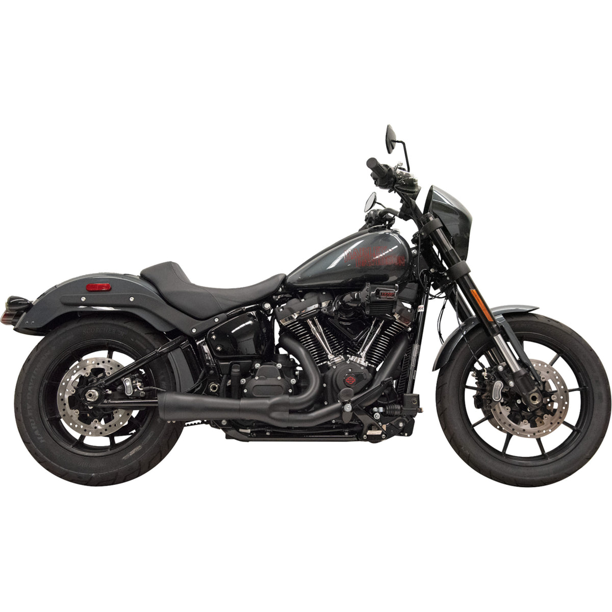 Bassani Xhaust Ripper 2-Into-1 Exhaust System - 1S75B For Harley Softail 2025