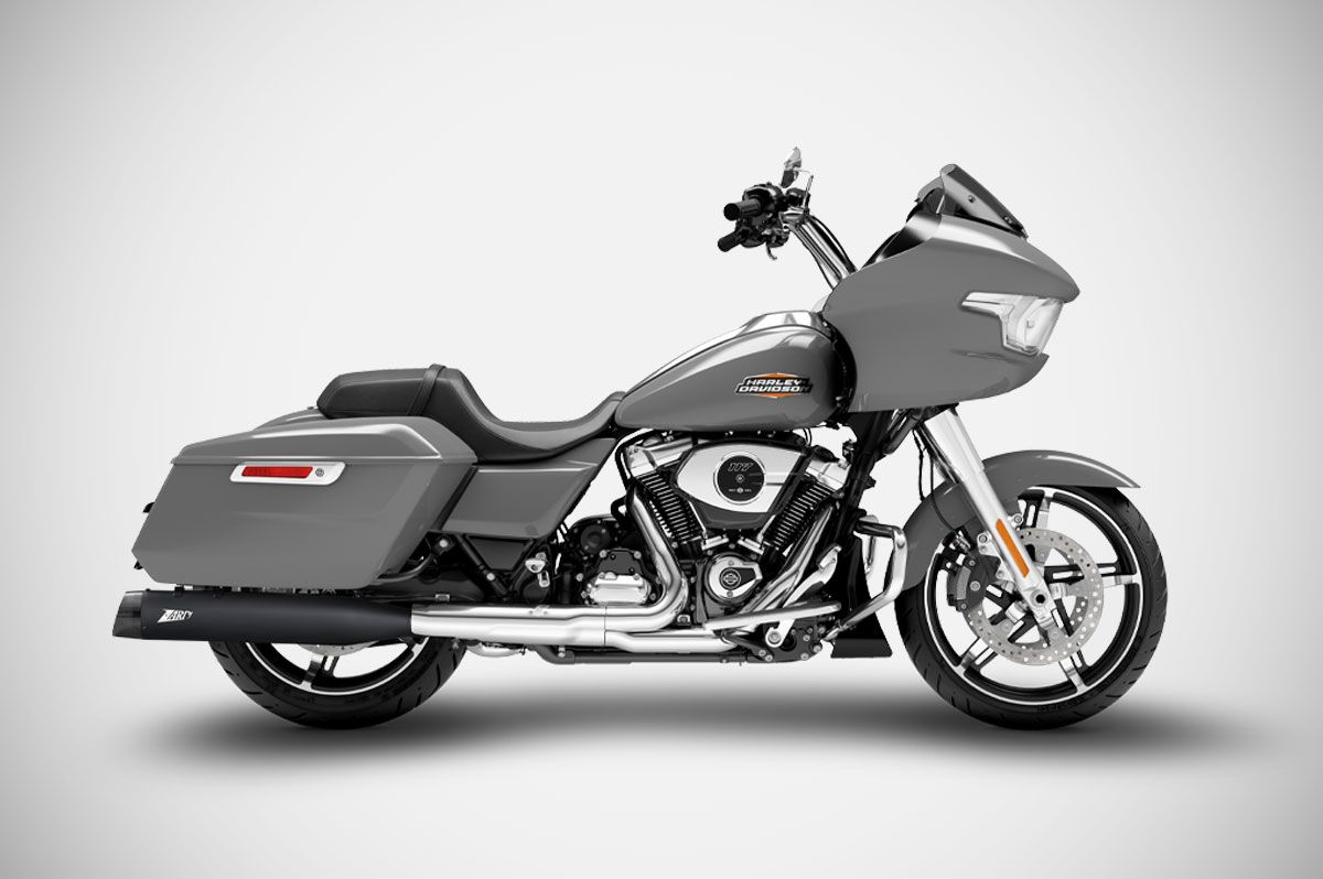ZARD Slip-Ons "4.5 Inches" Exhaust Harley Davidson Road Glide 2017-202