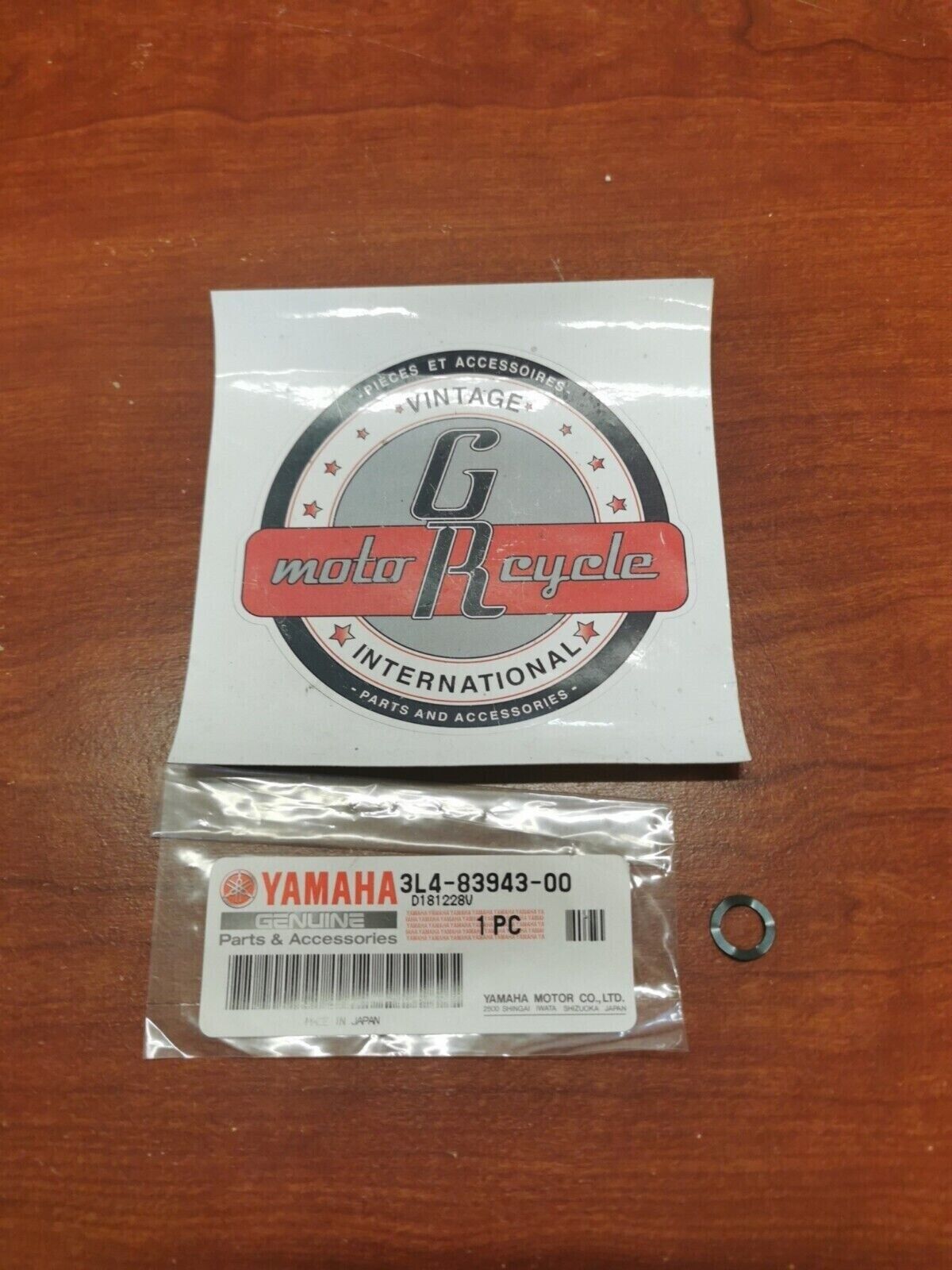NOS YAMAHA RS90 RX10 YFM350 YFM660 YFM450 STARTER WASHER 3L4-83943-00-00 Y82
