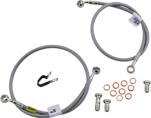 GBrakes Stainless Steel Front Brake 2 Line Kit (FK003D646-2)