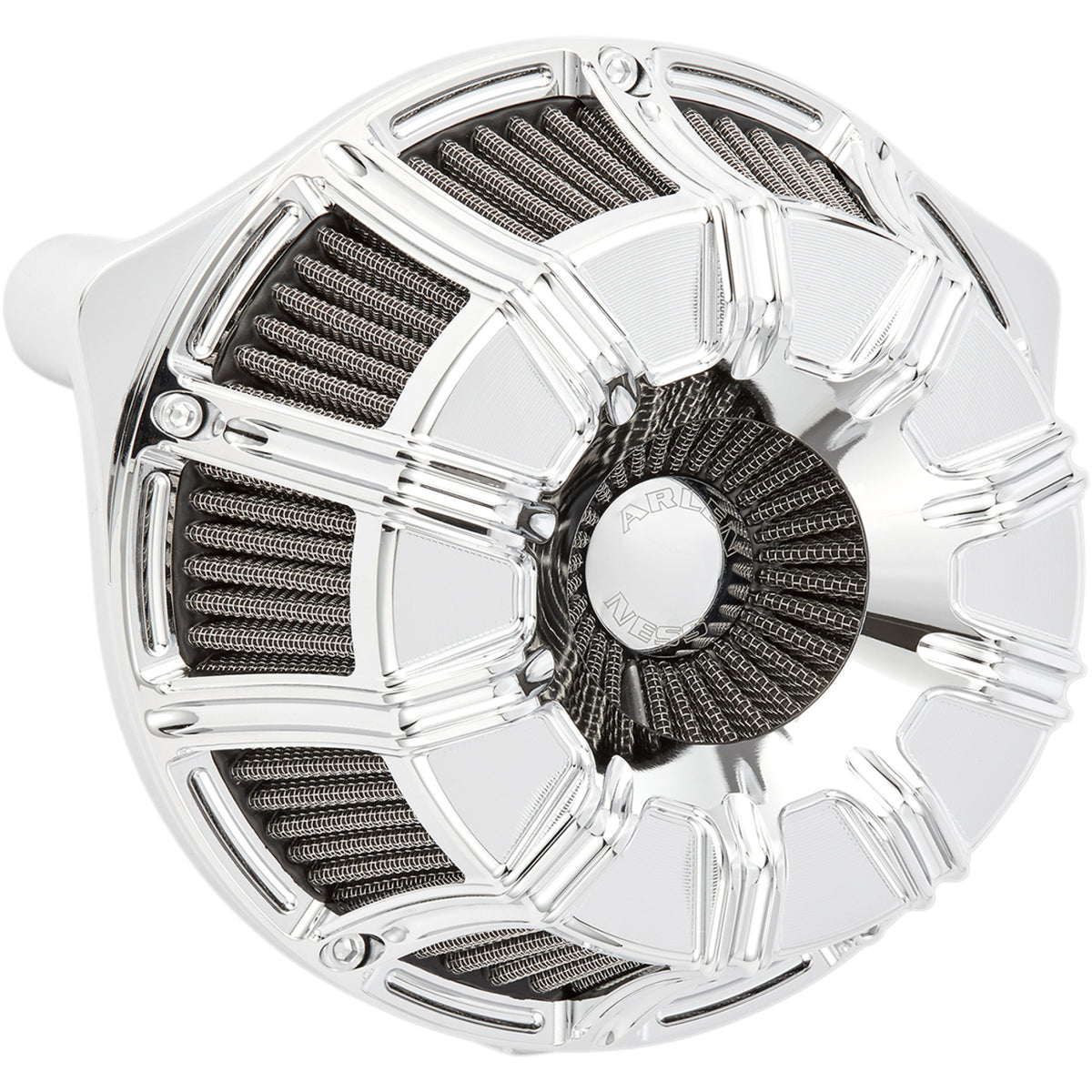 Arlen Ness Inverted Series 10 Gauge Air Cleaner - 18-940 For Harley Motorcycles 2008-2017