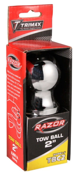TRIMAX TOW BALL 2 CHROME TBC2