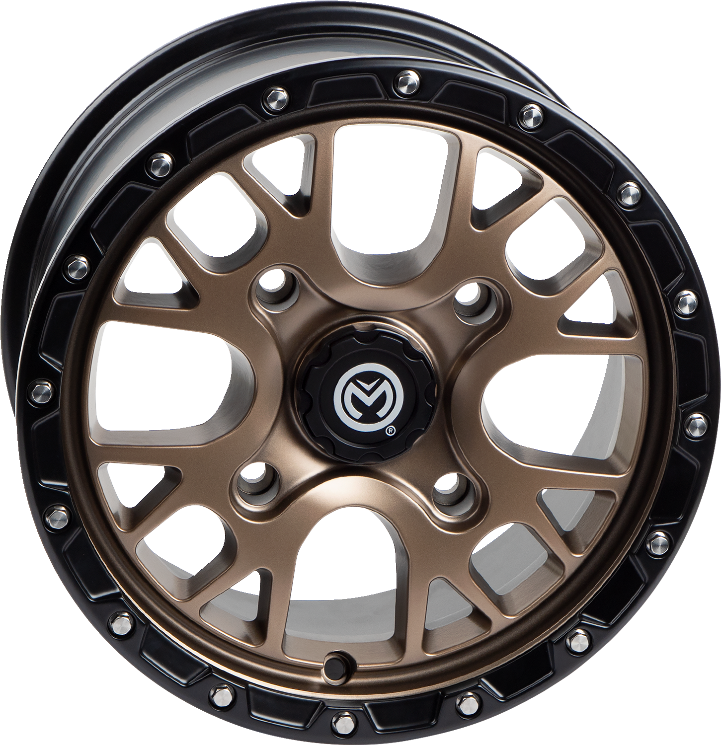MOOSE UTILITY Wheel - 545X - Front/Rear - Bronze - 14x7 - 4/110 - 4+3 545MO147110BZ44