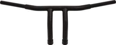 Harddrive 1.25" Fat Tiller-Bar 8" Rise Black