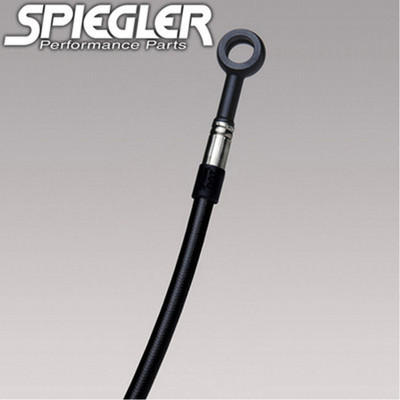 Spiegler Honda GL1500 Valkyrie 97-03 Rear Brake Line Kit (orig.) [Black/Black]