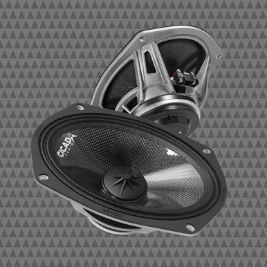 Cicada CM69.4X 6X9-inch Mid-Bass Component Speakers – 4ohm