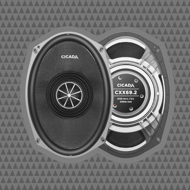 Cicada CXX69.2 – High Performance Full-Range 6×9-inch Pro Coaxial – 2ohm