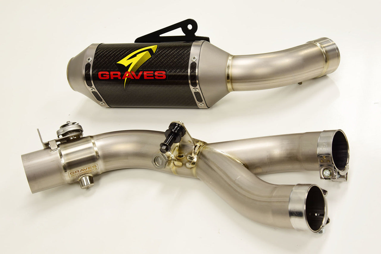 Graves Motorsports Exhaust Type-R -CarbonR1 15-24 Exy-17r1-Cvtc