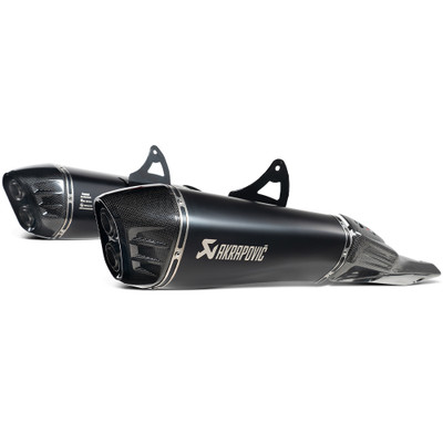 Akrapovic Suzuki GSX-R1300 Hayabusa 21-26 Titanium Slip-On Exhaust System Street Legal