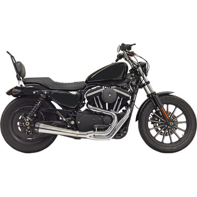 Bassani Xhaust 1986-1995 Harley-Davidson 883 Deluxe XLH Road Rage 2-to-1 Exhaust System - Chrome