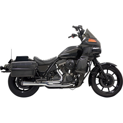 Bassani Xhaust 1987 Harley-Davidson Low Rider Chrome FXRC Road Rage 2-to-1 Exhaust System - Chrome FXR