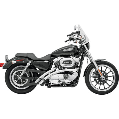 Bassani Xhaust 1988-2003 Harley-Davidson Sportster 1200 XLH Radial Sweepers Exhaust System - Chrome