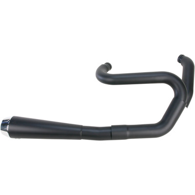 Bassani Xhaust 2004-2010 Harley-Davidson Super Glide EFI FXDI Road Rage 2-to-1 Exhaust System - Black