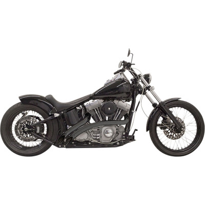 Bassani Xhaust 2009 Harley-Davidson CVO Softail Springer FXSTSSE3 Radial Sweepers Exhaust System - Black