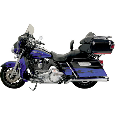 Bassani Xhaust 2011 Harley-Davidson CVO Road Glide Ultra FLTRUSE Pseudo Muffler for Road Rage II Mega Power System - Chrome