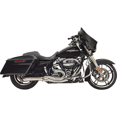 Bassani Xhaust 2017-2024 Harley-Davidson Road King Special FLHRXS Road Rage II 2-Into-1 Mid-Length Exhaust System
