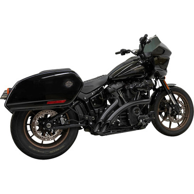 Bassani Xhaust 2020-2021 Harley-Davidson Softail Standard FXST Radial Sweepers Exhaust System - Black