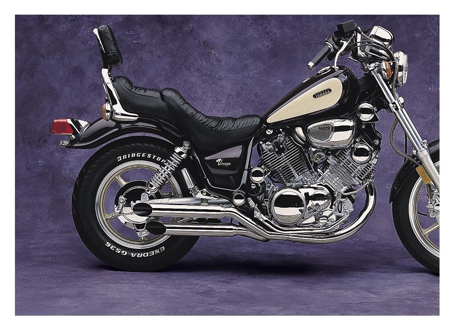 Cobra Slip-On Mufflers Yamaha Virago XV700 / 750 / 1100 1984-1999