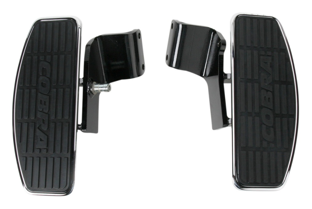 Cobra Classic Chrome Driver Floorboards Honda VTX1300C Custom 2004-2009