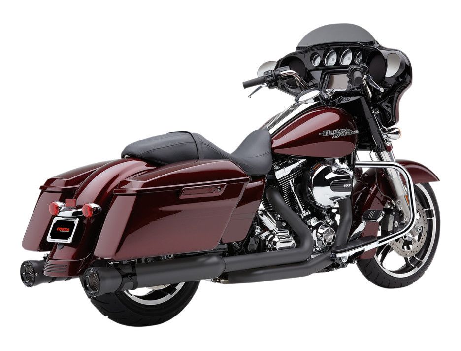 Cobra 4.5" RPT Slip-On Mufflers For Harley Touring 1995-2016