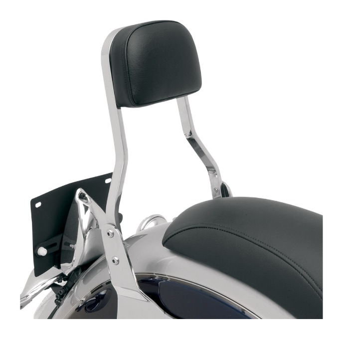 Cobra Standard Square Sissy Bar With Pad Kawasaki Vulcan VN1600 Classic 2003-2008