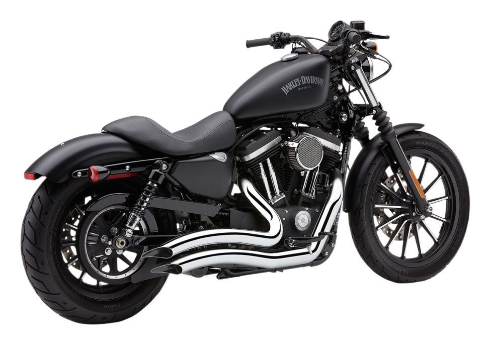 Cobra Speedster Short Swept Exhaust For Harley Sportster 2014-2022