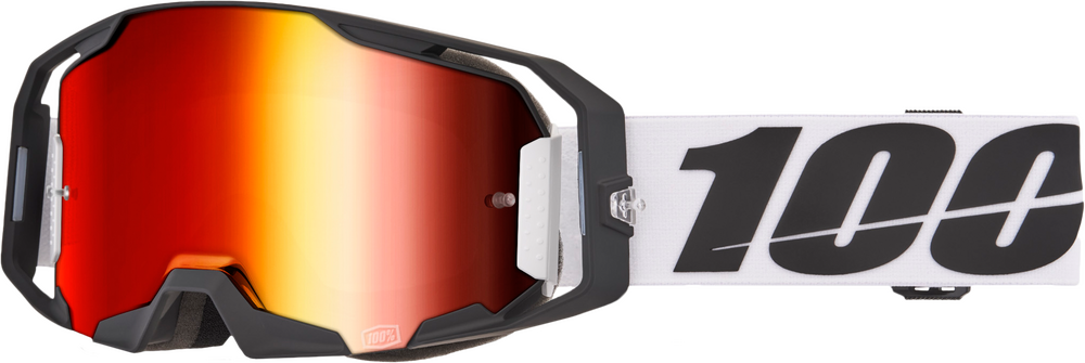 100% Armatic Goggle Caldwell Mirror RED Lens - 50060-00012