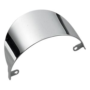 Drag Specialties Flat Style Front Turn Signal Visors For Harley FL 1986-2018