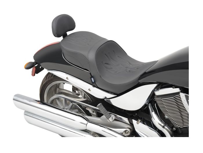 Drag Specialties Low Profile 2-Up Touring Seat For Victory Hammer 2005-2015