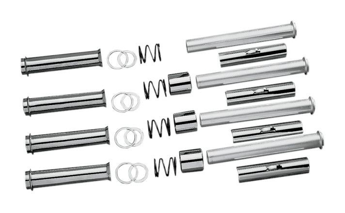 Drag Specialties Pushrod Tube Cover Kit For Harley Big Twin 1984-1999