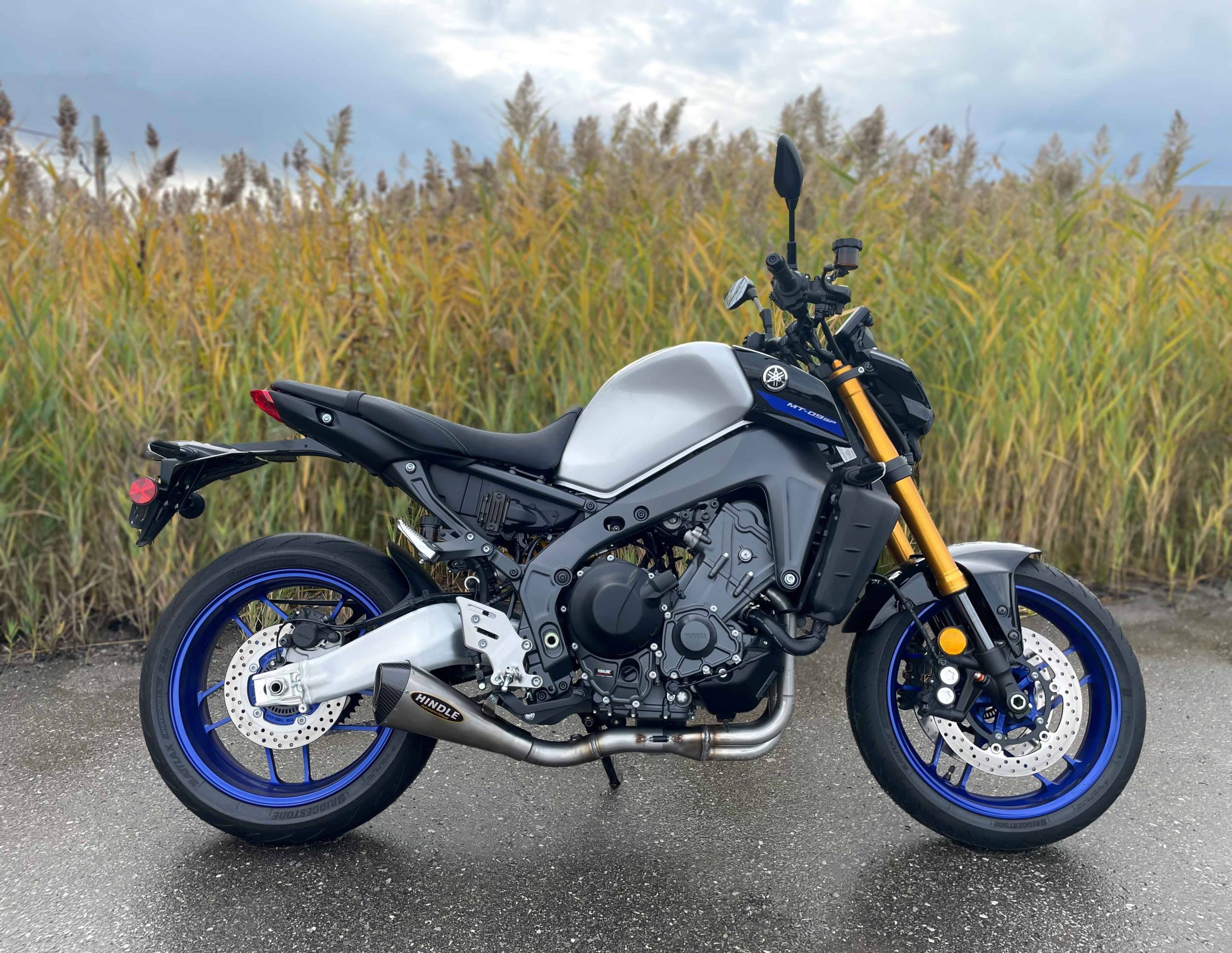 Hindle Evolution Megaphone Full Exhaust System Yamaha MT-09 2021-2026