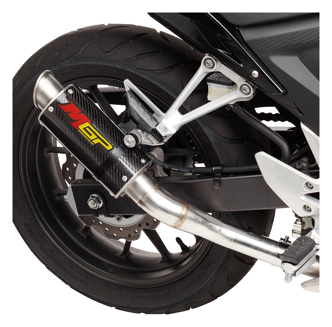 Hotbodies Racing MGP Slip-On Exhaust Honda CBR300R / CBR500R 2013-2020
