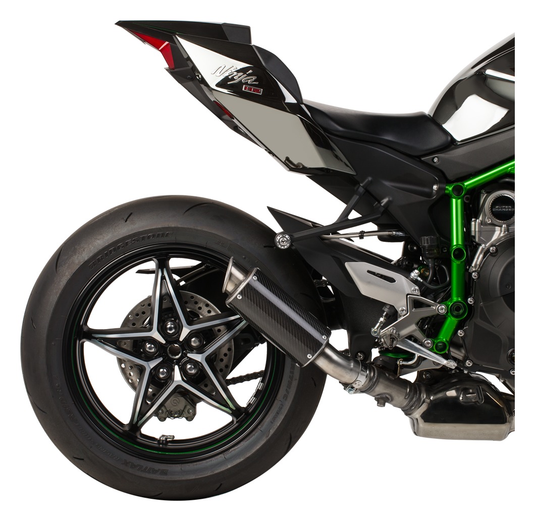 Hotbodies Racing MGP Slip-On Exhaust Kawasaki H2 2015-2022