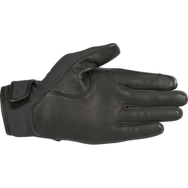 Alpinestars #3520019-10-M - C-1 V2 Windstopper gloves - Black - Medium