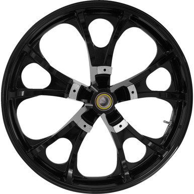 Coastal Moto #3D-LGO213SB07 - Wheel - Largo 3D - Front - Dual Disc/without ABS - Black - 21x3.5
