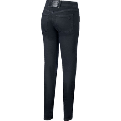 Alpinestars #3338524-1202-27 - Daisy v3 Women's Riding Denim - Rinse Black - US 27 / EU 41
