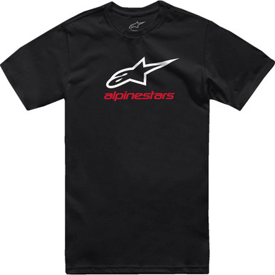 Alpinestars #1214-73106-1232-XL - Always 2.0 CSF T-Shirt - Black/White/Red - XL